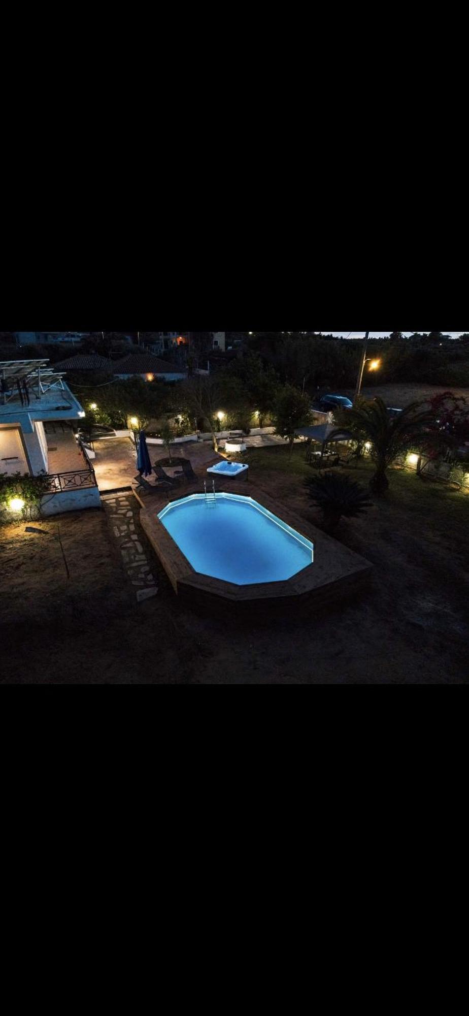 Villa Elena With Jacuzzi Kastro-Kyllini Екстериор снимка